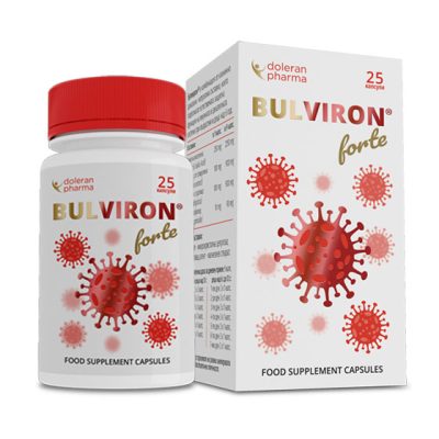 Булвирон Форте за силен имунитет капсули 25 бр. Doleran Pharma Bulviron Forte Capsules – Doleran Pharma Immune & Respiratory Support Хранителна добавка на Doleran Pharma