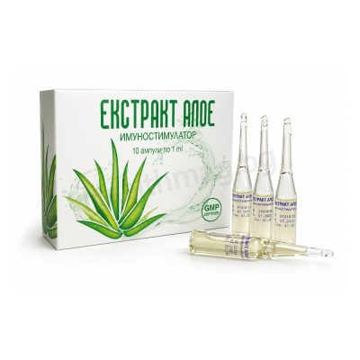 Екстракт Алое вера x10 ампули, Biopharm