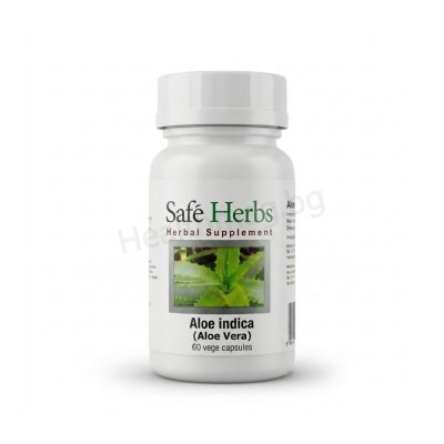 Алое Вера имуностимулатор капсули x 60, Safe Herbs (TNT) (Aloe Vera Immunostimulator Capsules x 60) Хранителна добавка