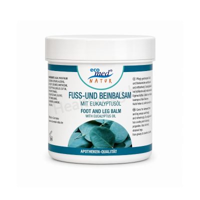 Балсам за крака с евкалипт 250 мл, Eco Med Natur (Foot Balm with Eucalyptus 250 ml Eco Med Natur) С ЕВКАЛИПТ, МЕНТОЛ И КАМФОР ( дерматологично тестван )