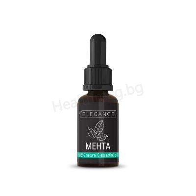 Етерично масло от Мента 10 мл Elegance Peppermint Essential Oil – Elegance Aromatherapy & Energy Boost