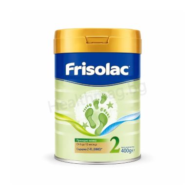 Фризолак 2 преходно мляко за кърмачета /6 до 12 месеца /400 г, Friso (Frisolac 2 Follow-On Milk 400 g Friso)