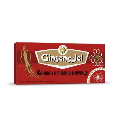 Женшен флакони x 10, TNT (Ginseng Liquid Vials x 10, TNT) Хранителна добавка