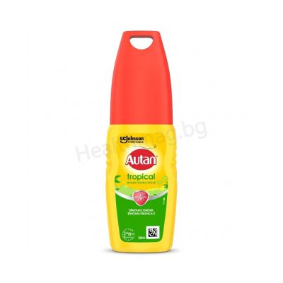 Лосион против насекоми Tropical 100 мл, Autan (Autan Tropical Insect Repellent Lotion 100 ml)