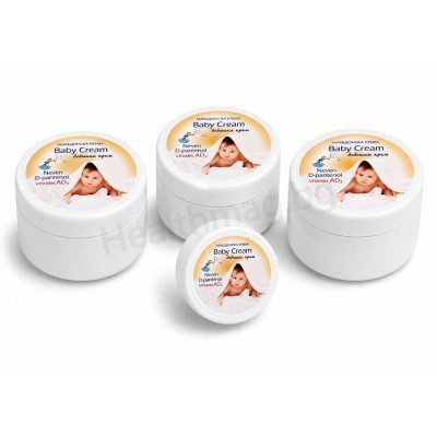 Македонски крем за бебета с пантенол, невен и лайка, Pavloderm (Macedonian Baby Cream with Panthenol, Calendula & Chamomile)