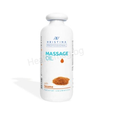 Масажно масло Сусам 500 мл, Hristina Cosmetics