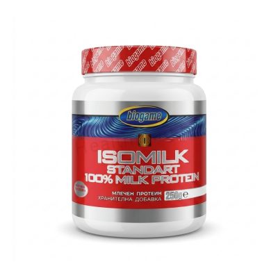 Млечен протеин на прах IsoMilk 100% 250 г, Biogame