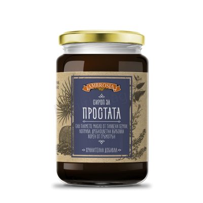 Сироп за простата 410 г, Ambrosia (Prostate Syrup 410 g Ambrosia) Хранителна добавка
