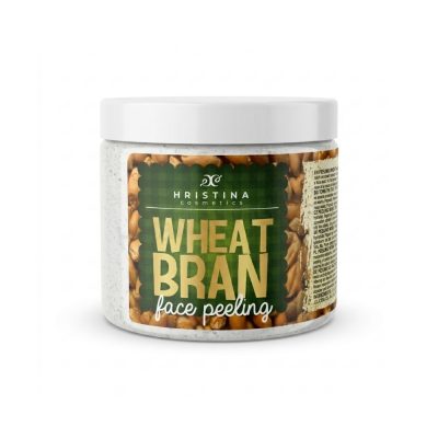 Тоалетни трици за лице с пшеница 200 мл, Hristina Cosmetics (Wheat Bran Face Peeling 200 ml Hristina) Козметичен продукт