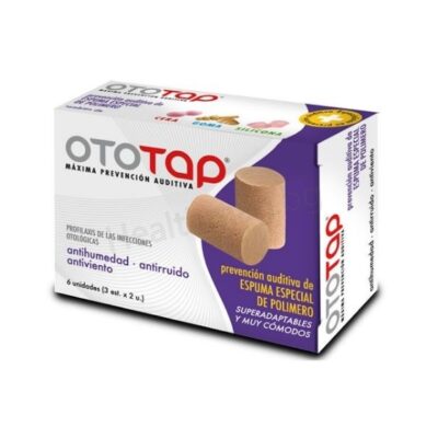 Тапи за уши пяна 6 броя, Ototap Ototap Special polymer foam earsplugs