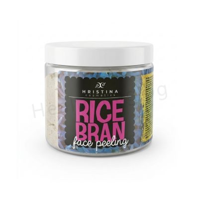 Тоалетни трици за лице с ориз 200 мл, Hristina Cosmetics (Rice Bran Face Peeling 200 ml Hristina) Козметичен продукт