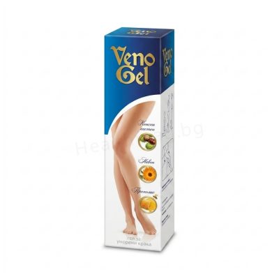 Веногел гел за крака при разширени вени 100 г, PharmaDent Bio (Venogel Gel 100 g)