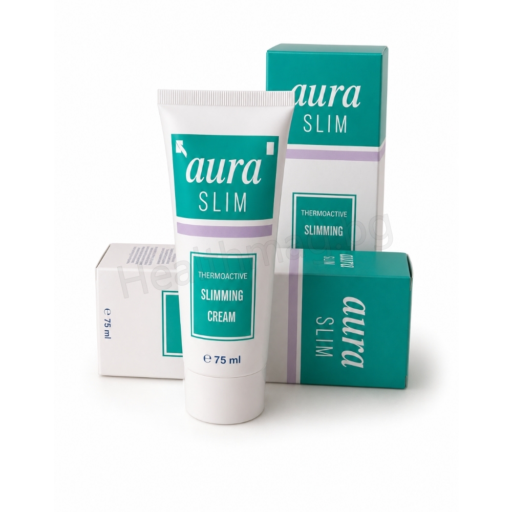 Аура Слим термоактивен крем за отслабване 75 мл (Aura Slim Thermoactive Slimming Cream 75 ml)