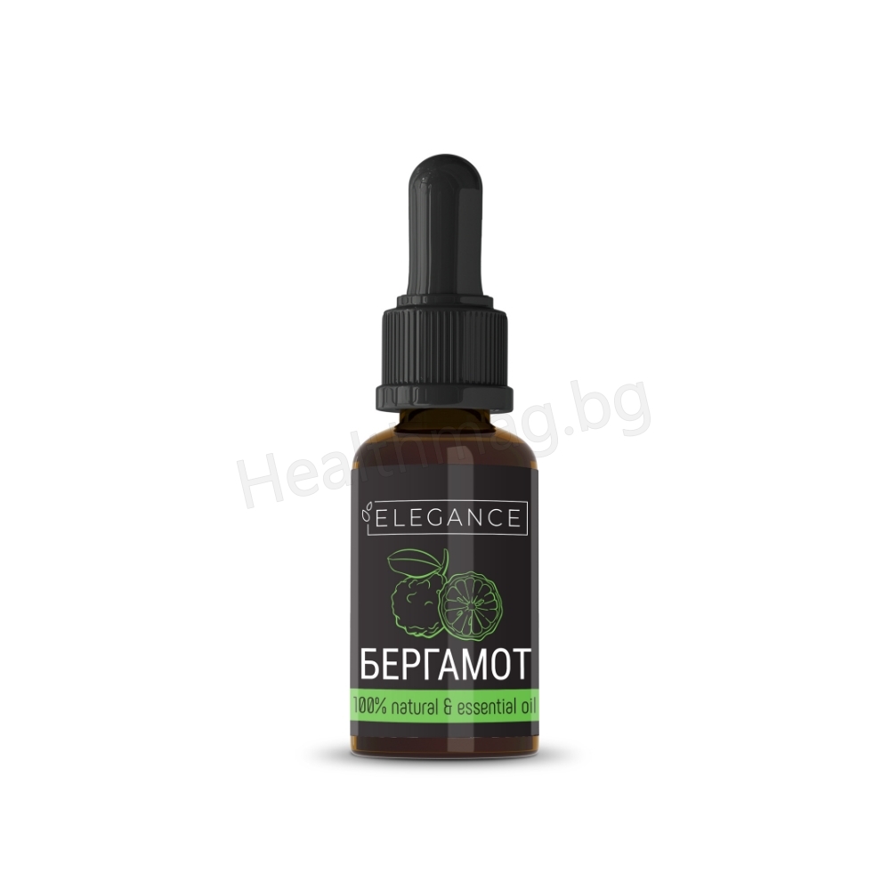 Етерично масло от Бергамот 10 мл Elegance Bergamot Essential Oil – Elegance Aromatherapy & Uplifting Care