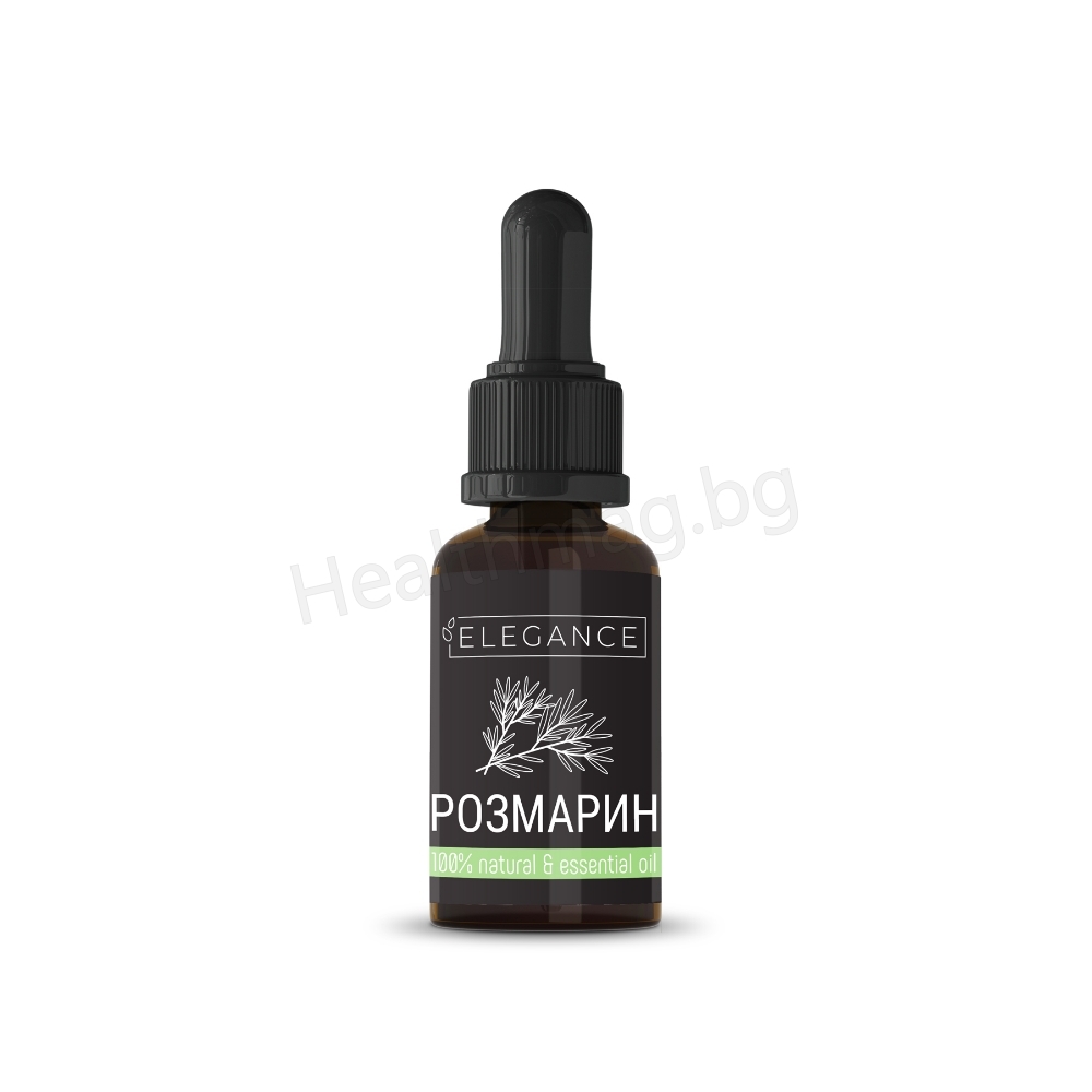 Етерично масло от Розмарин 10 мл Elegance Rosemary Essential Oil – Elegance Aromatherapy & Focus Boost