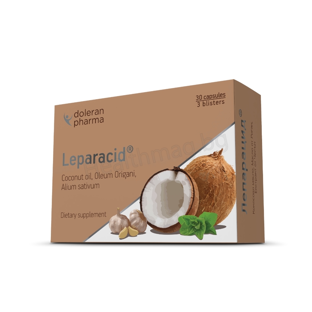 Leparacid, Лепарацид капсули х 30 Doleran Pharma