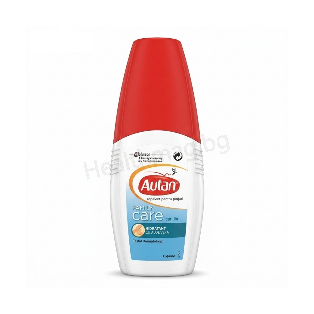 Лосион против насекоми Family Care 100 мл, Autan (Autan Family Care Insect Repellent Lotion 100 ml)