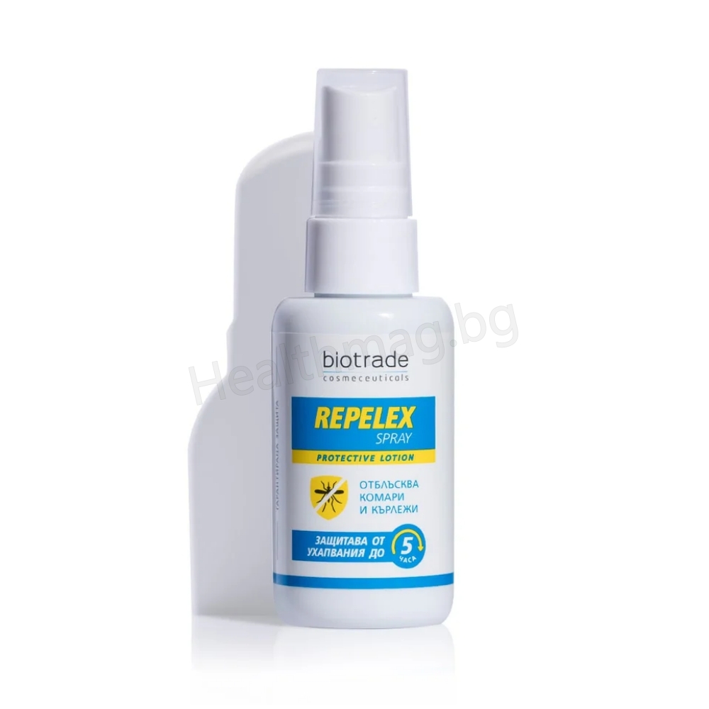 Репелекс спрей против ухапвания от насекоми 50 мл Biotrade (Repelex Protective Lotion Spray 50 ml Biotrade)