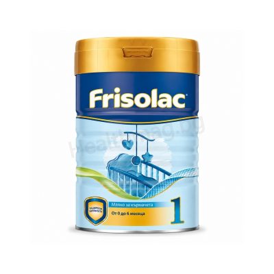 Фризолак 1 адаптирано мляко за кърмачета 400 г, Friso (Frisolac 1 Infant Milk Formula 400 g, Friso)
