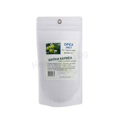 Орех лист 50 г Билки Кармен Walnut Leaf – Carmen Digestive & Blood Sugar Support
