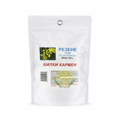 Резене семе 100 г Билки Кармен Fennel Seeds – Carmen Digestive & Herbal Support