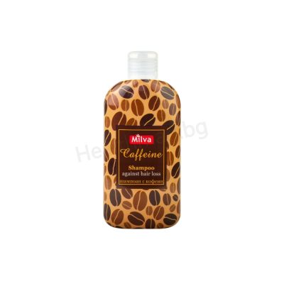 Шампоан с Кофеин против косопад 200 мл Милва Milva Caffeine Shampoo – Hair Growth & Anti Hair Loss Care