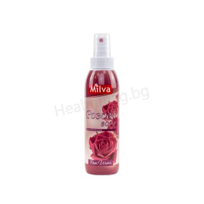 Розова вода спрей 200 мл Милва Rose Water Spray – Hydrating & Soothing Facial Toner by Milva