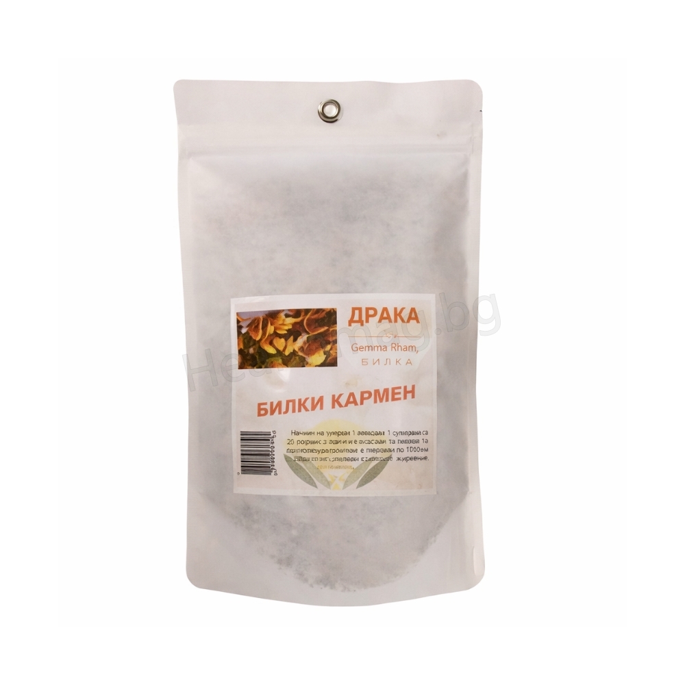 Драка плод 100 г Билки Кармен Christ’s Thorn Fruit – Carmen Respiratory & Herbal Support
