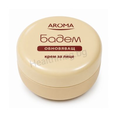 Крем АРОМА за лице с Бадем 75 мл, AROMA Day Face Cream Almond 75 ml