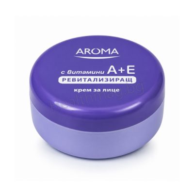Крем АРОМА за лице с витамин А + Е 75 мл, AROMA Cream Aroma with Vitamin A + E for Face
