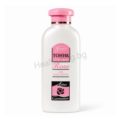 Тоник за лице Роза 150 мл – Aries Cosmetics Rose Facial Toner – Aries Cosmetics