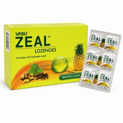 Зил Плюс пастили за гърло х 60 бр. – VASU Zeal Plus Throat Pastilles x 60 pcs VASU