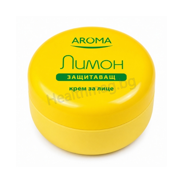 Крем АРОМА за лице с Лимон 75 мл, AROMA Aroma Face Lemon Cream