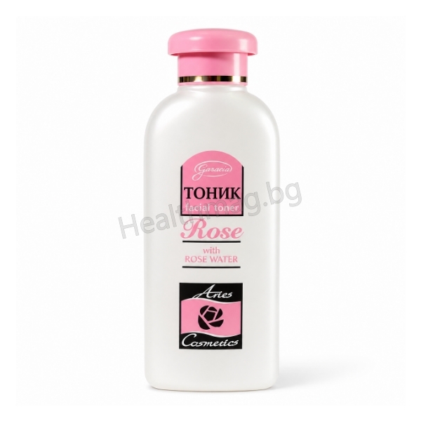 Тоник за лице Роза 150 мл – Aries Cosmetics Rose Facial Toner – Aries Cosmetics