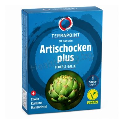Артишок Плюс х 30 капсули – Terra Point Artichoke Plus x 30 Capsules Terra point