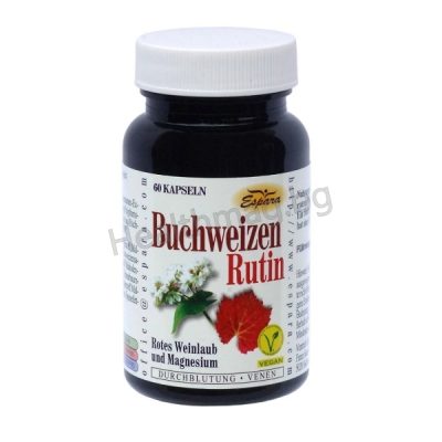 Елда Рутин х 60 капсули – Espara Buckwheat Rutin 60 Caps – Espara