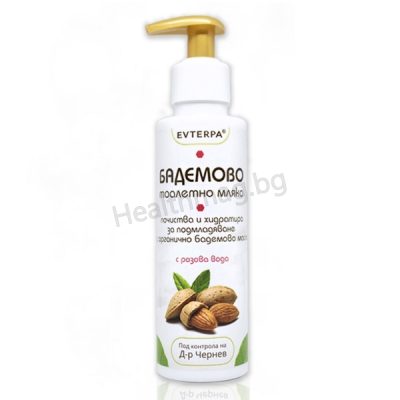 Бадемово тоалетно мляко 200 мл - Evterpa Evterpa Almond Toilet Milk 200 ml