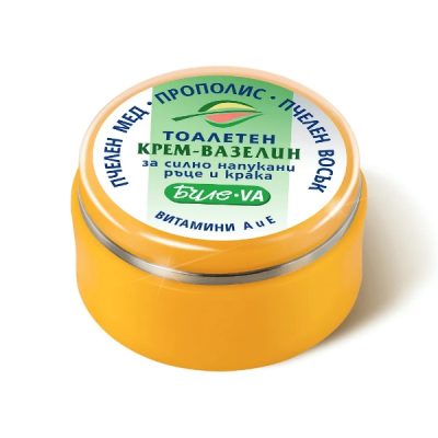 Биле VA крем-вазелин за силно напукани ръце и крака 40 мл – Bodi Beauty Bodi Beauty Bille VA Cream-Vaseline for Cracked Hands and Feet 40 ml