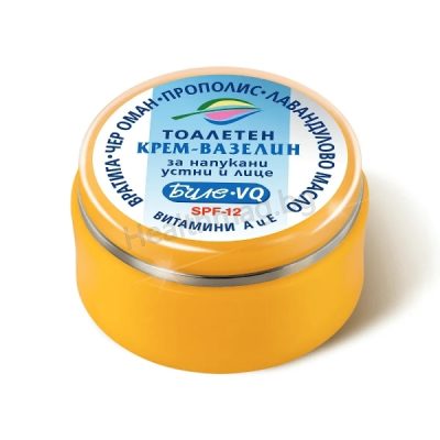 Биле VQ крем-вазелин за напукани устни и лице 40 мл – Bodi Beauty Bodi Beauty Bille VQ Cream-Vaseline for Chapped Lips and Face 40 ml