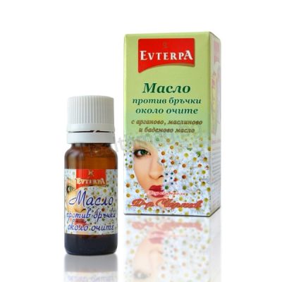 Масло против бръчки около очите 10 мл - Evterpa Evterpa Anti-Wrinkle Eye Contour Oil 10 ml