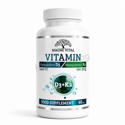Витамин D3 + K2 таблетки х 60 - Magne Vital Magne Vital Vitamin D3 + K2 Tablets x 60