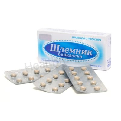 Шлемник байкалски 150 mg х 30 табл. – Цветелина Tsvetelina Scutellaria Baicalensis