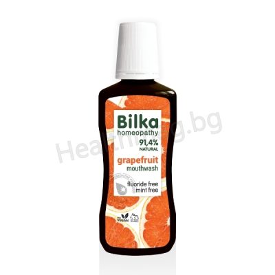 Вода за уста Грейпфрут 250 мл - Bilka Homeopathy Bilka Homeopathy Grapefruit Mouthwash