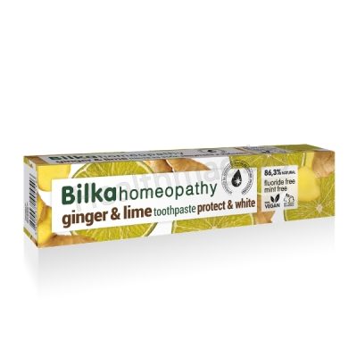 Паста за зъби Ginger & Lime 75 мл - Bilka Homeopathy Bilka Homeopathy Ginger & Lime Toothpaste