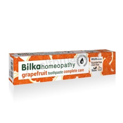Паста за зъби Грейпфрут 75 мл. - Bilka Homeopathy Bilka Homeopathy Grapefruit Toothpaste Complete Care