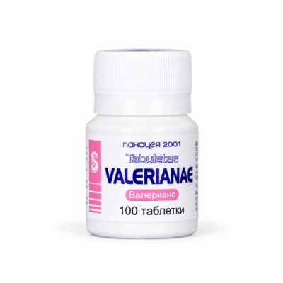 Валериана 100 табл. - Панацея 2001 Panacea 2001 Valerianae Tablets